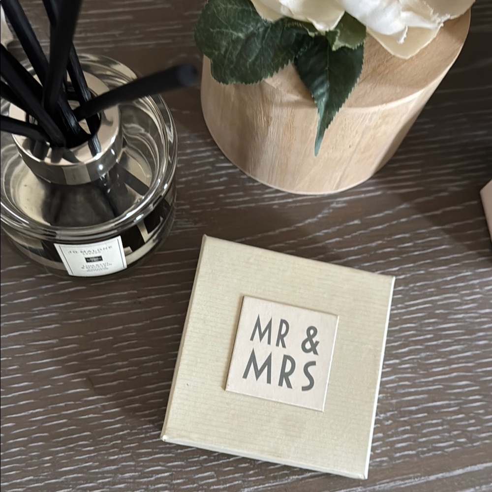 Crate&Barrel Cream Decorative Accent Piece